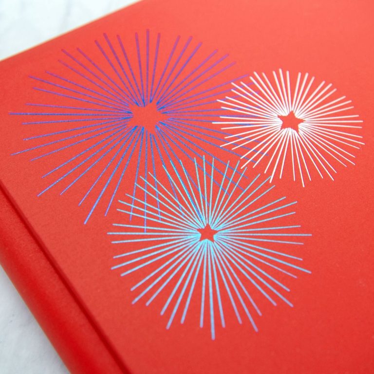 Festive Fourth 12x12 Foiled Album Cover