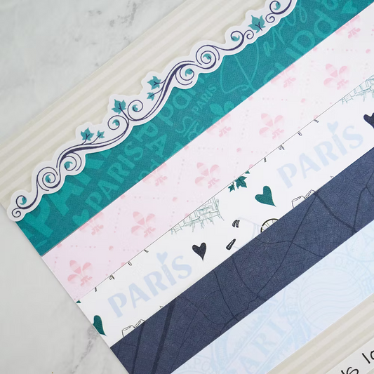 Paris Scenes Designer Paper Pack