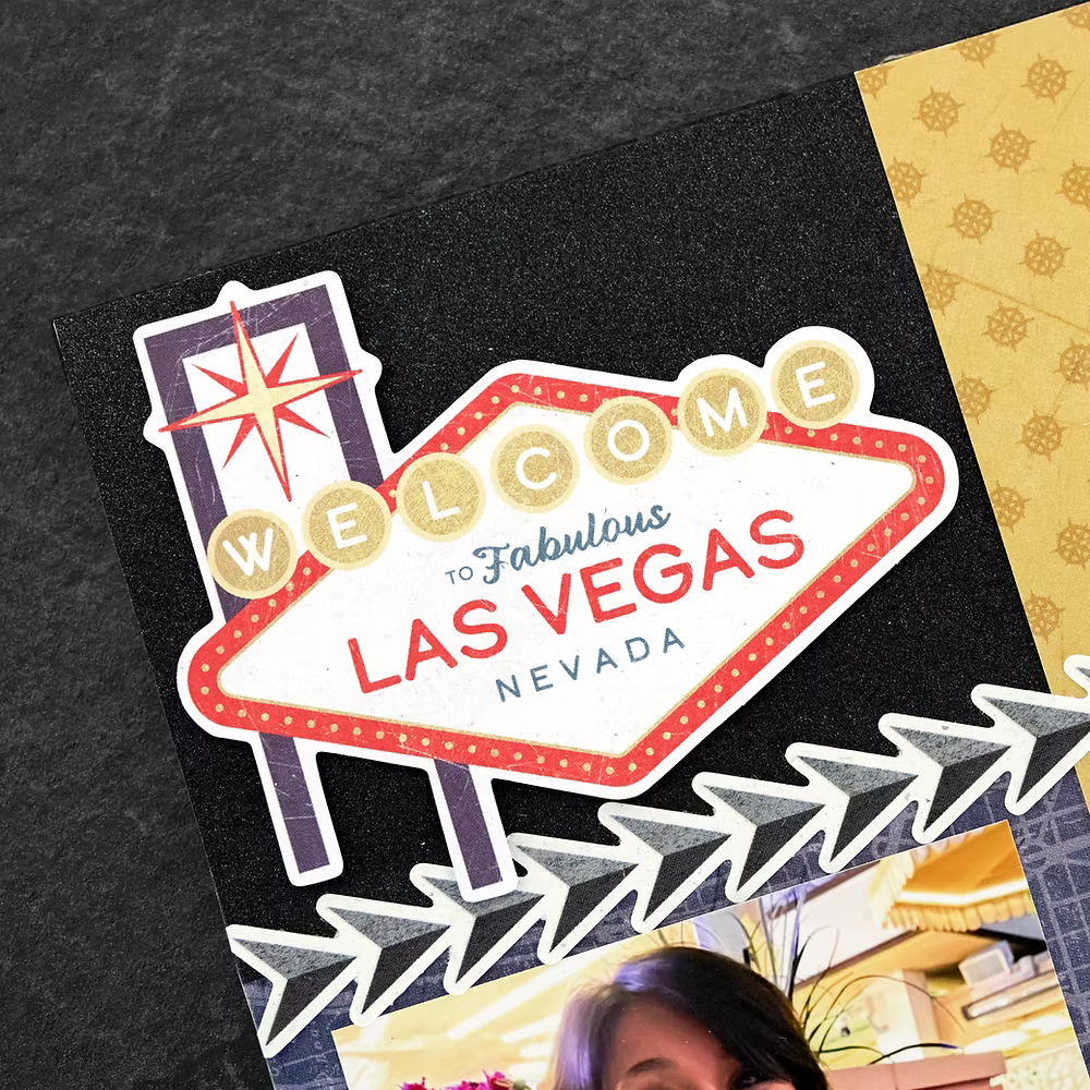 Las Vegas Scenes Embellishments