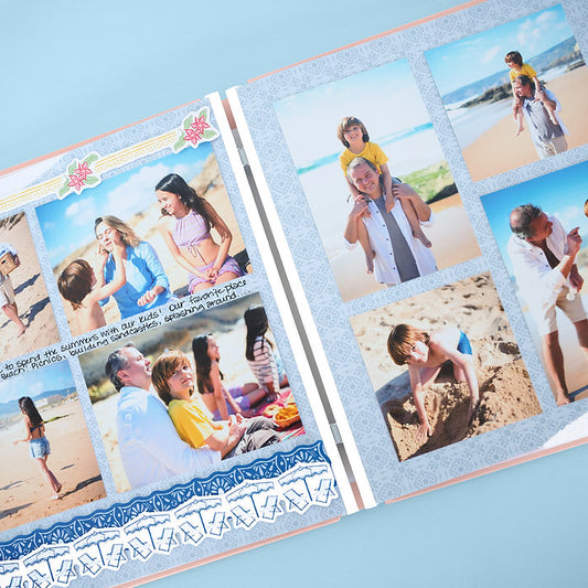 Summer Tones Fast2Fab 12x12 Refill Pages