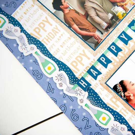 Party Time Border Stickers