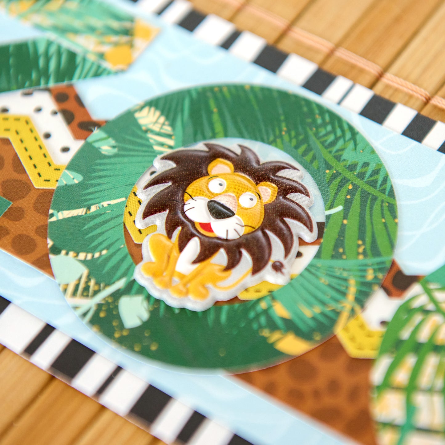 What a Zoo, Too! Puffy Stickers