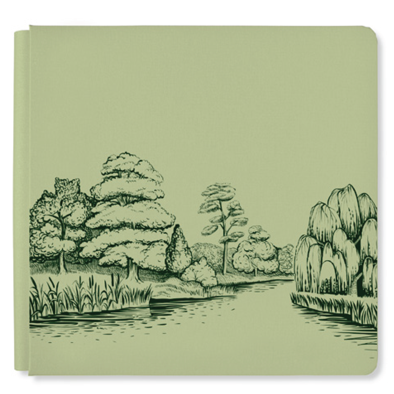 Woodland Pond 2024 Limited-Edition 12x12 Foiled Album Cover