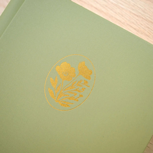 Delight Book Scrap Journal - Green Apple
