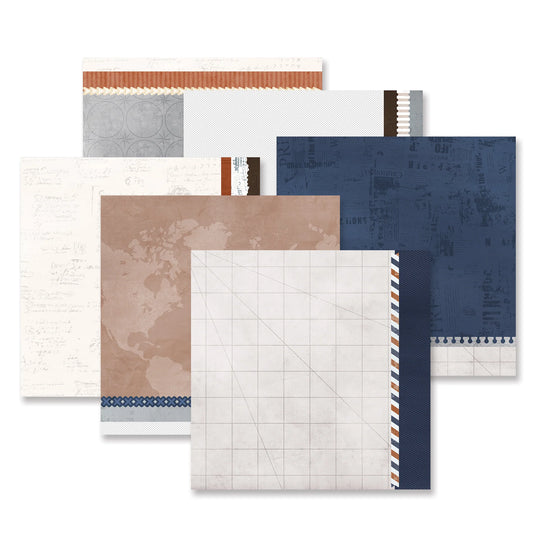 Global Getaway Fast2Fab™-Inspired Paper Pack (12/pk)