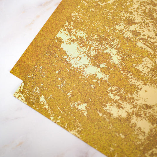 Gold Molten Lava Foiled Paper (6/pk)