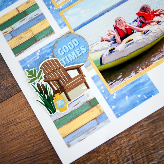 Lakeside Memories Stickers (3/pk)
