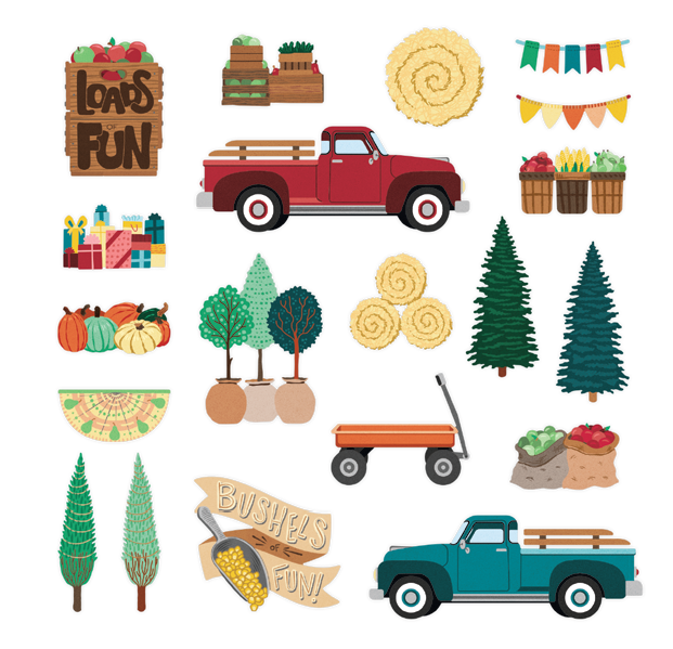 Croptoberfest 2024 Embellishments
