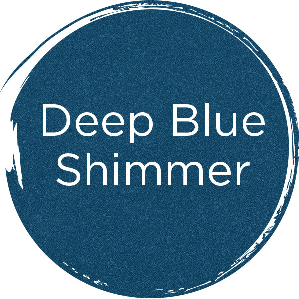 Deep Blue Shimmer Solid Core Paper