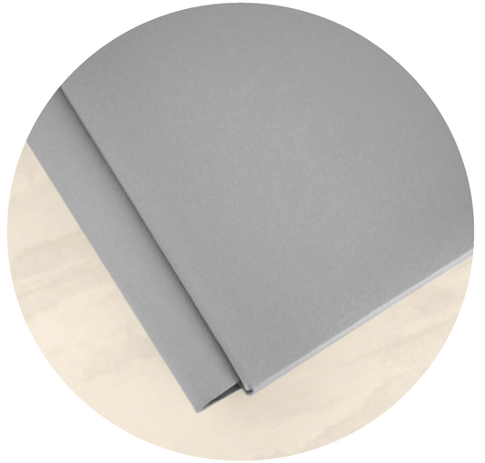 8x8 Pewter Gray Album Cover