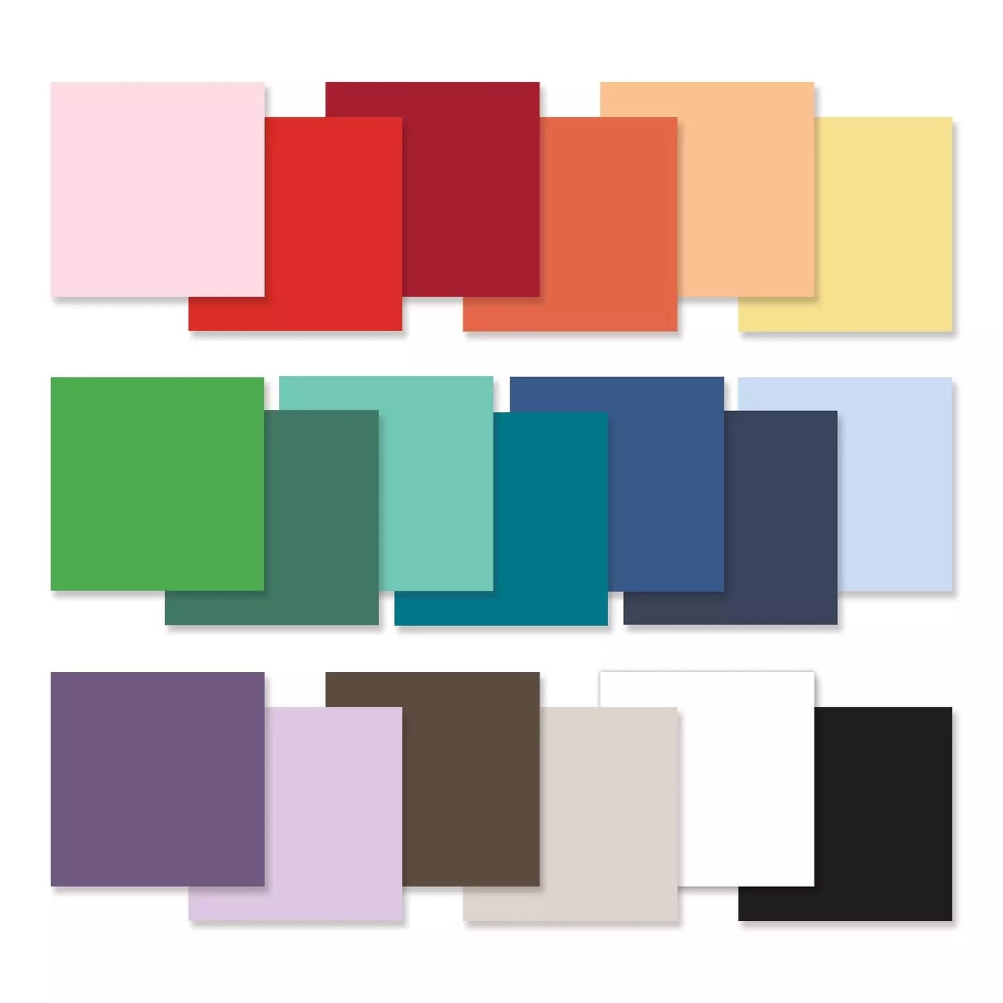 Rainbow Edges Cardstock Sampler Pack