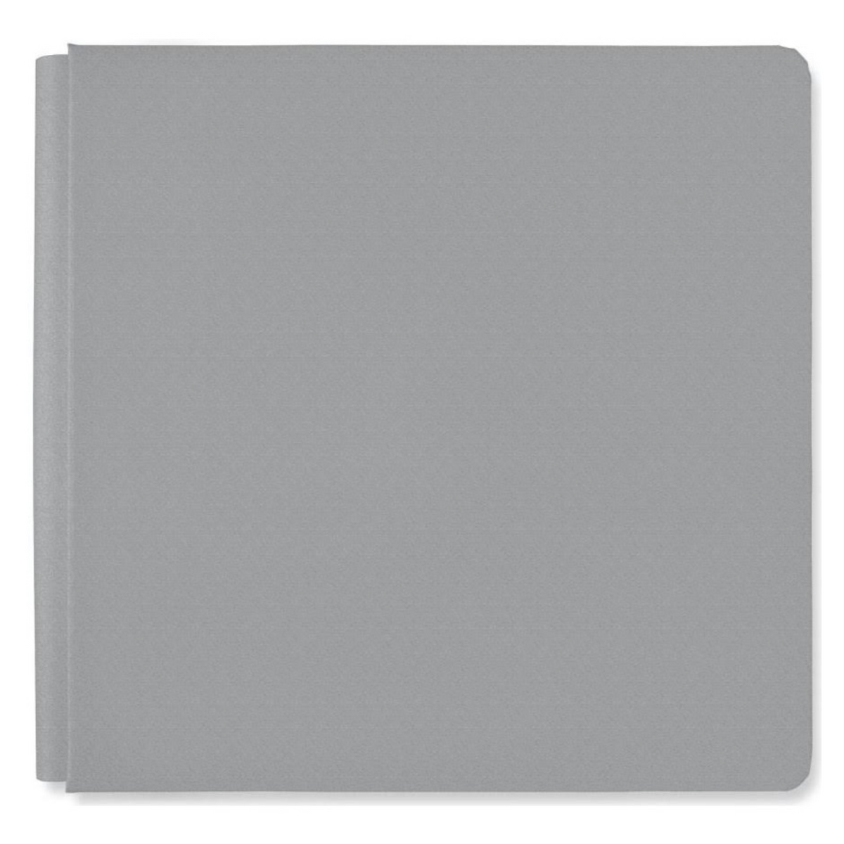 Pewter Gray 12x12 Plain Album Cover