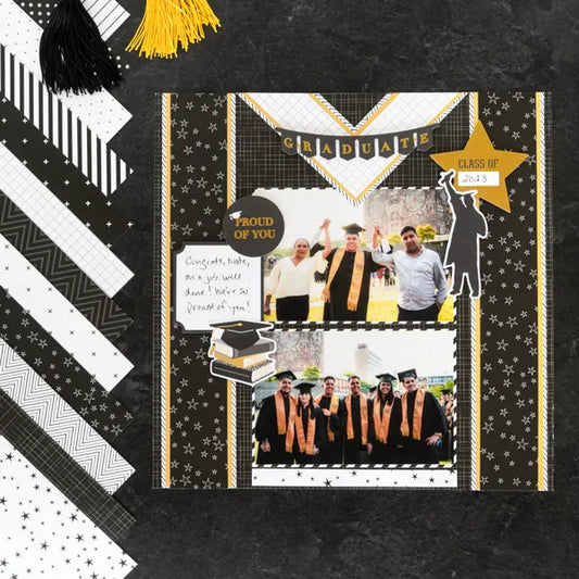 This Life Black & White Designer Paper Pack