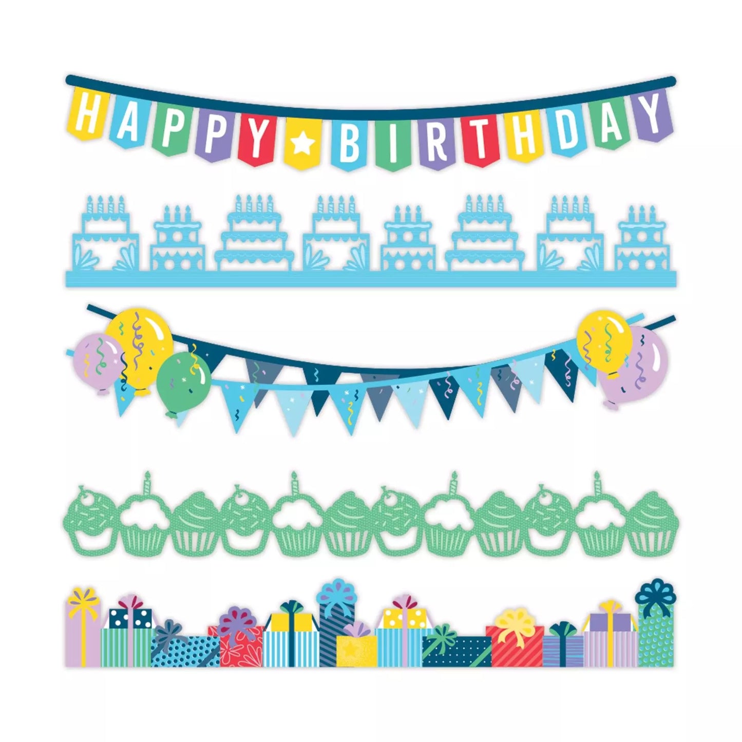 Celebration Laser Cut Borders