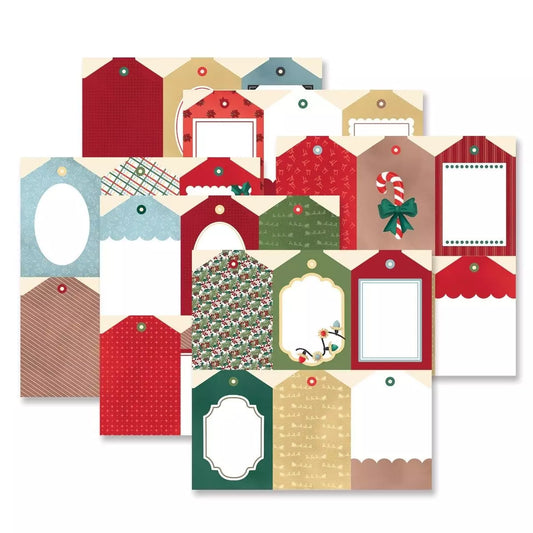 2025 December Days Cut Apart Tags (6/pk)