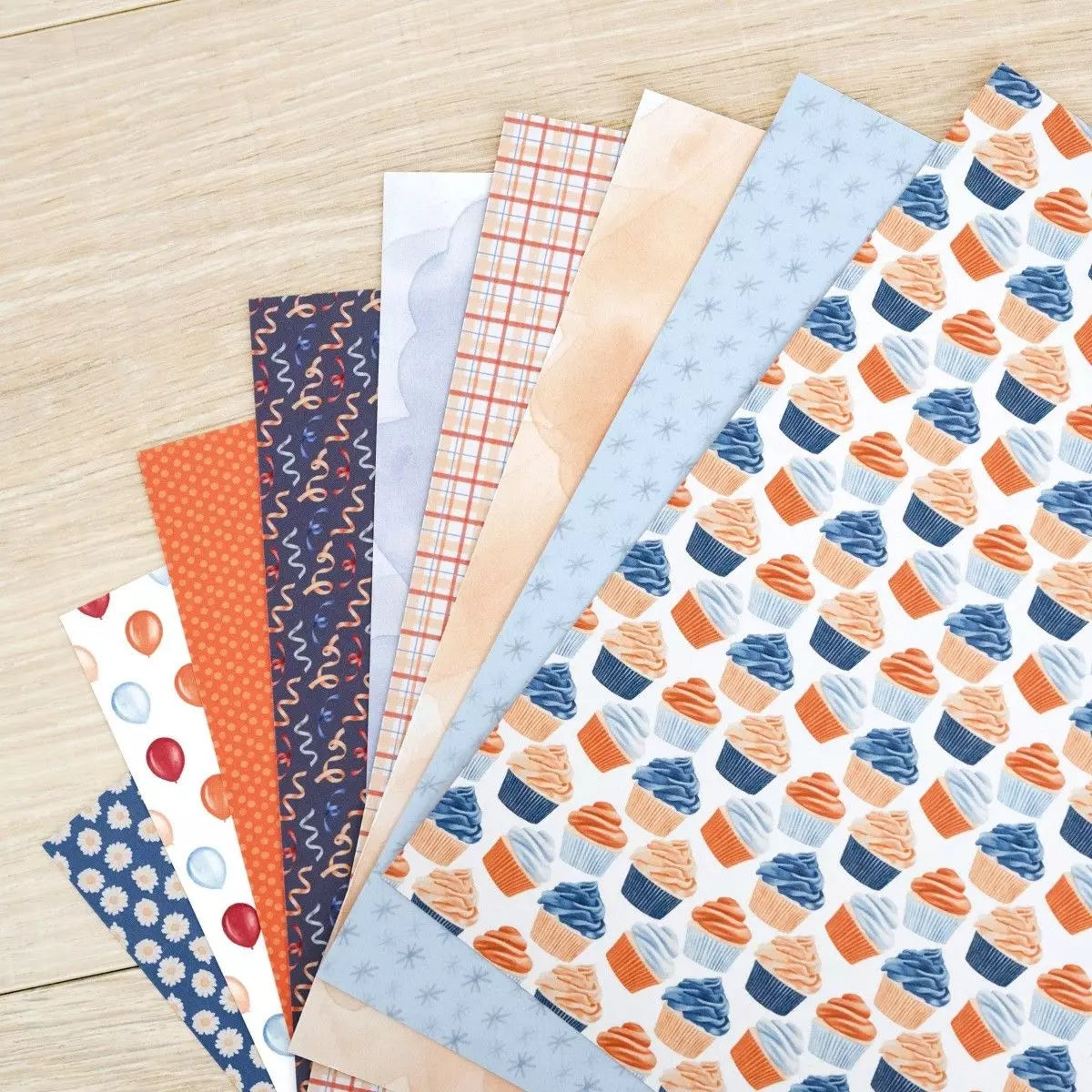 8x8 Birthday Jubilee Paper Pack (12/pk)