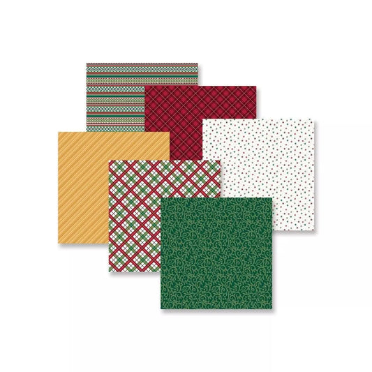 8x8 Christmas Charm Paper Pack (12/pk)