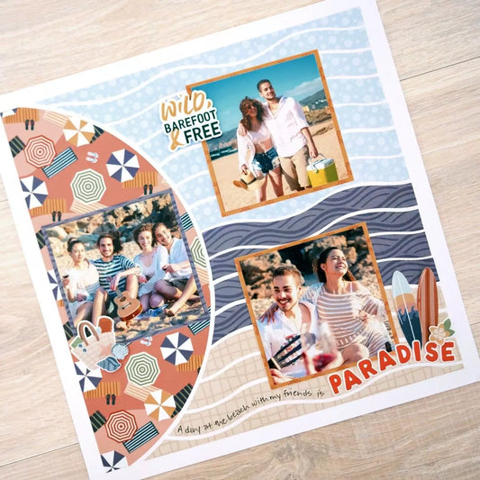 Beach Waves Recipe Template
