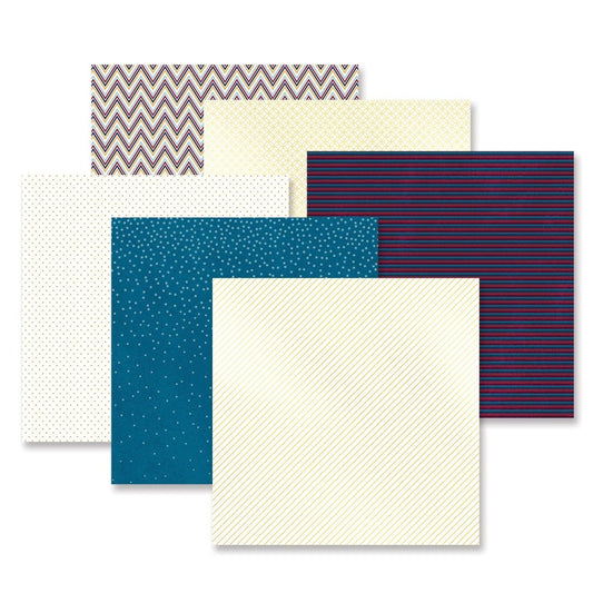 Bedazzled Geometric Accent Designer Paper Pack