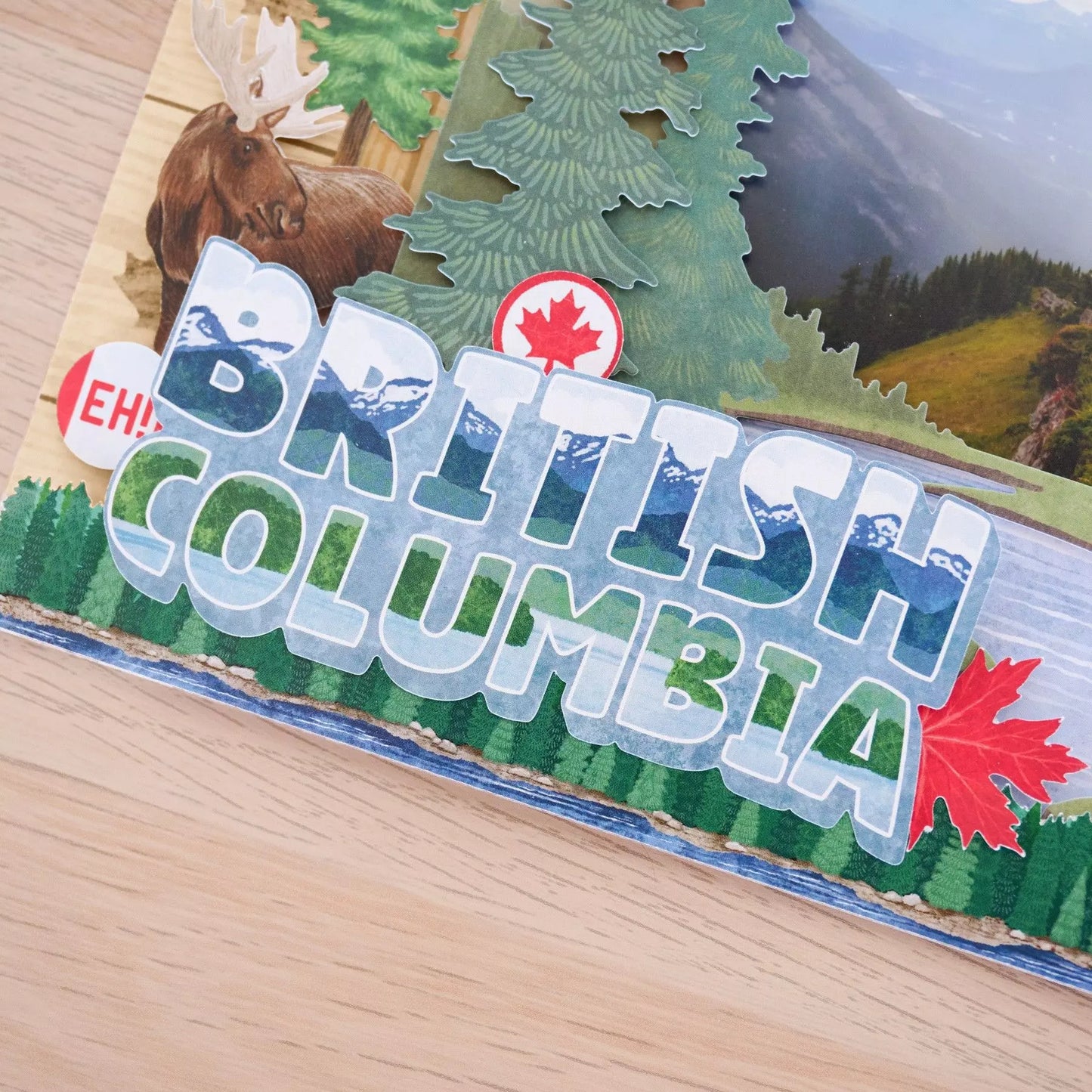 Canadian Provinces Stickers (2/pk)