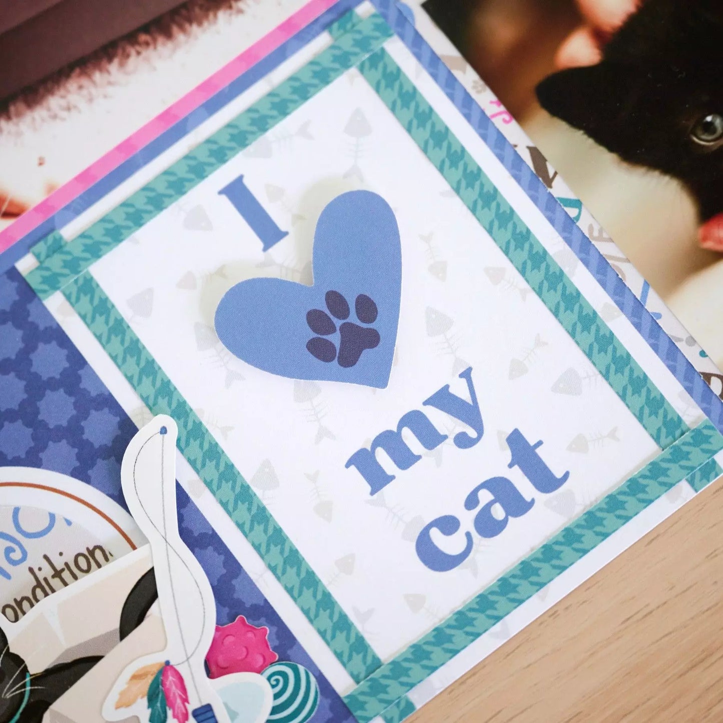Purrr-fect Kitty Cat Mat Paper Pack (6/pk)