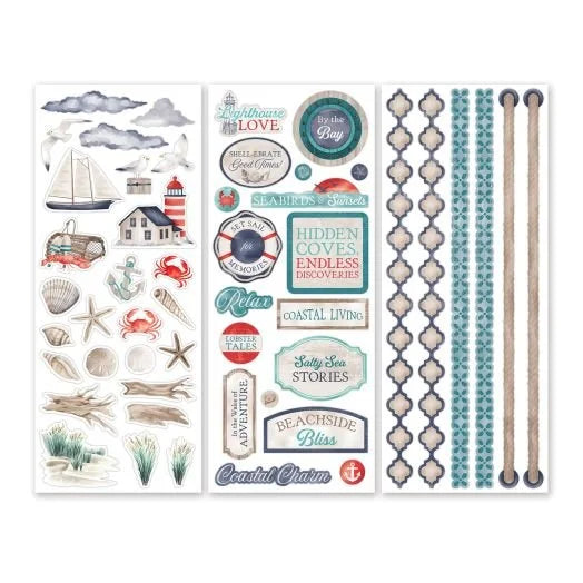 Coastal Shore Stickers