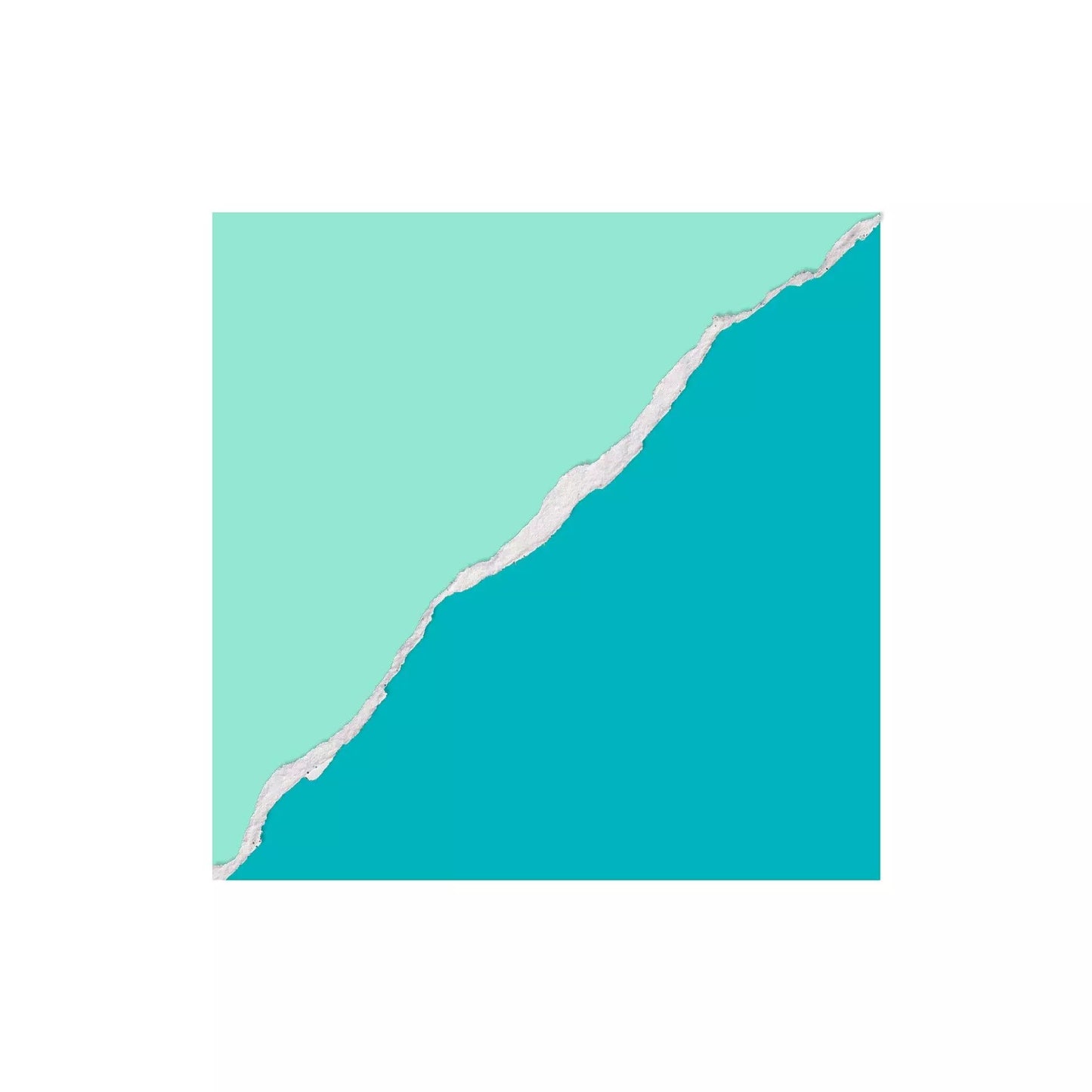 Dual-Tone Teals White Core Cardstock