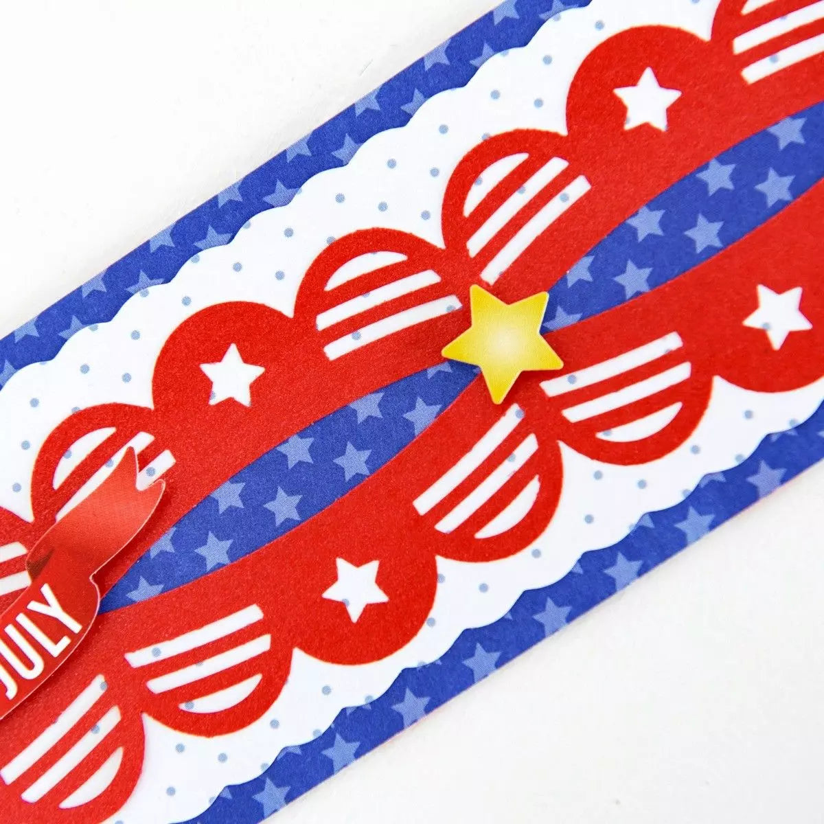Flag Banner Border Punch