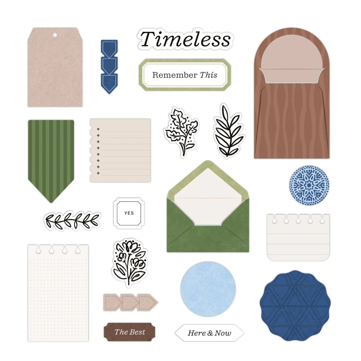 Natural Beginnings Embellishments (40/pk)