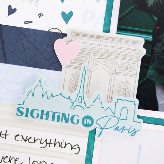 Paris Scenes Stickers