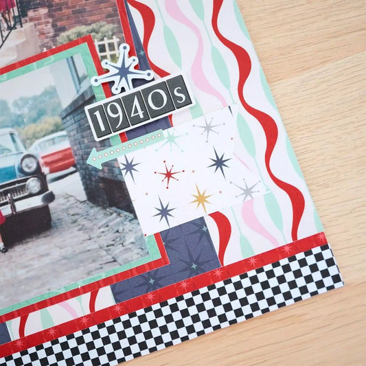 Through the Years: 1940s-1950s Paper Pack (6/pk)