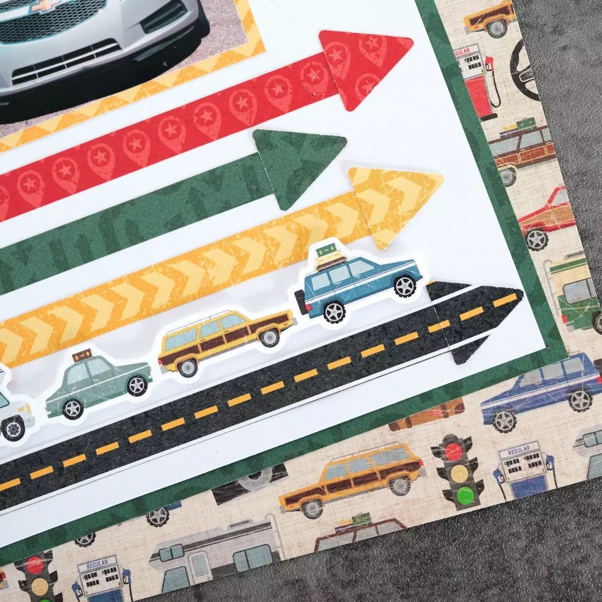 Hit the Road Paper Pack (12/pk)