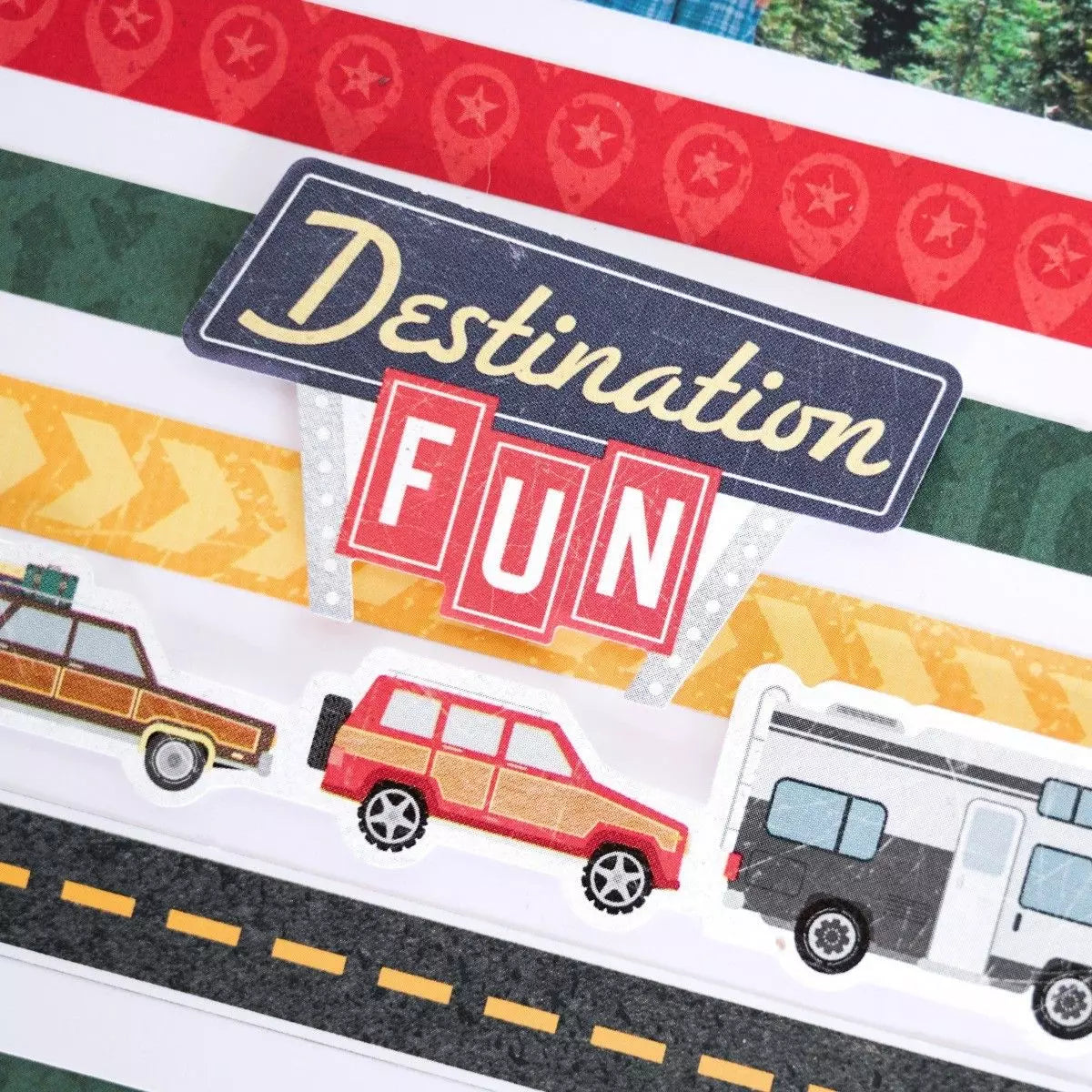Hit the Road Stickers (3/pk)
