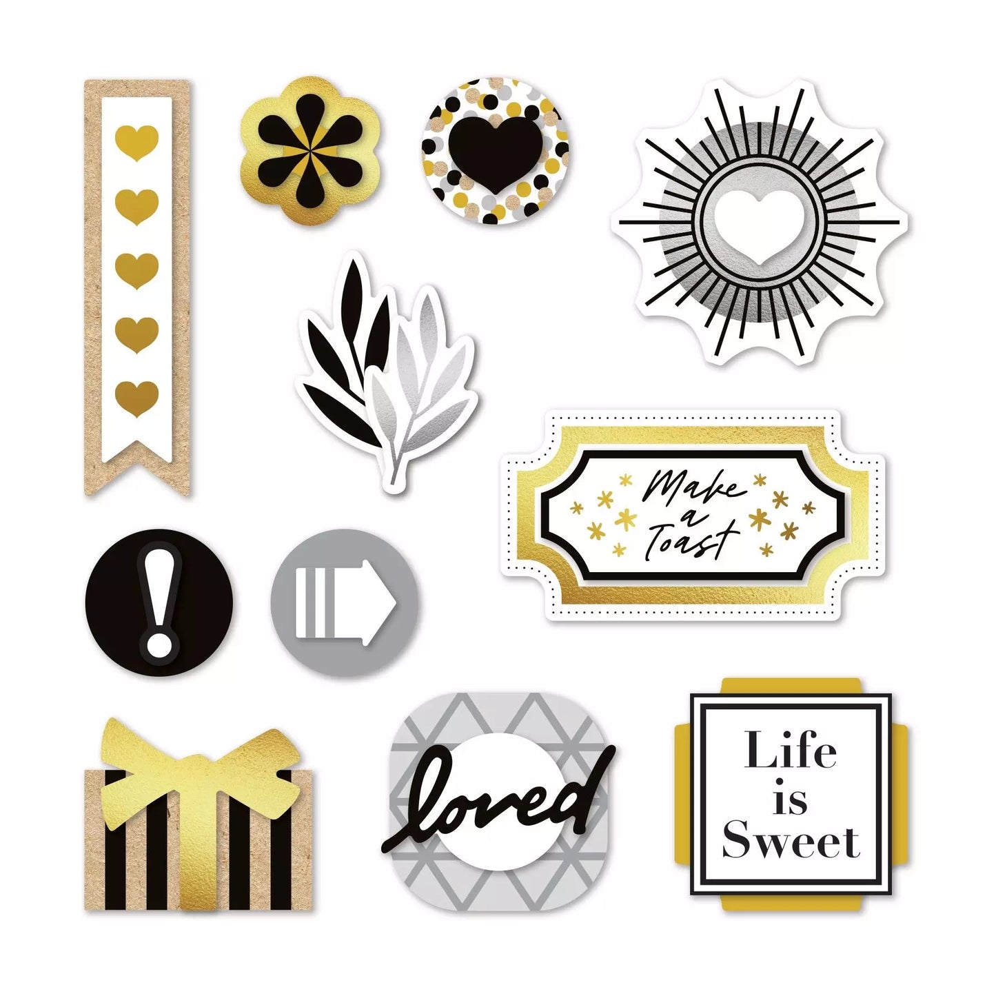 Silver & Gold Embellishments