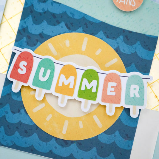 Summer Break Embellishments