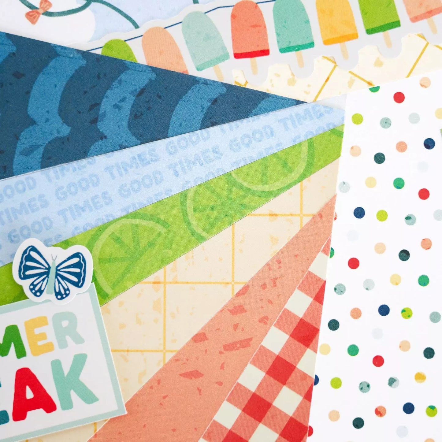Summer Break Paper Pack (12/pk)