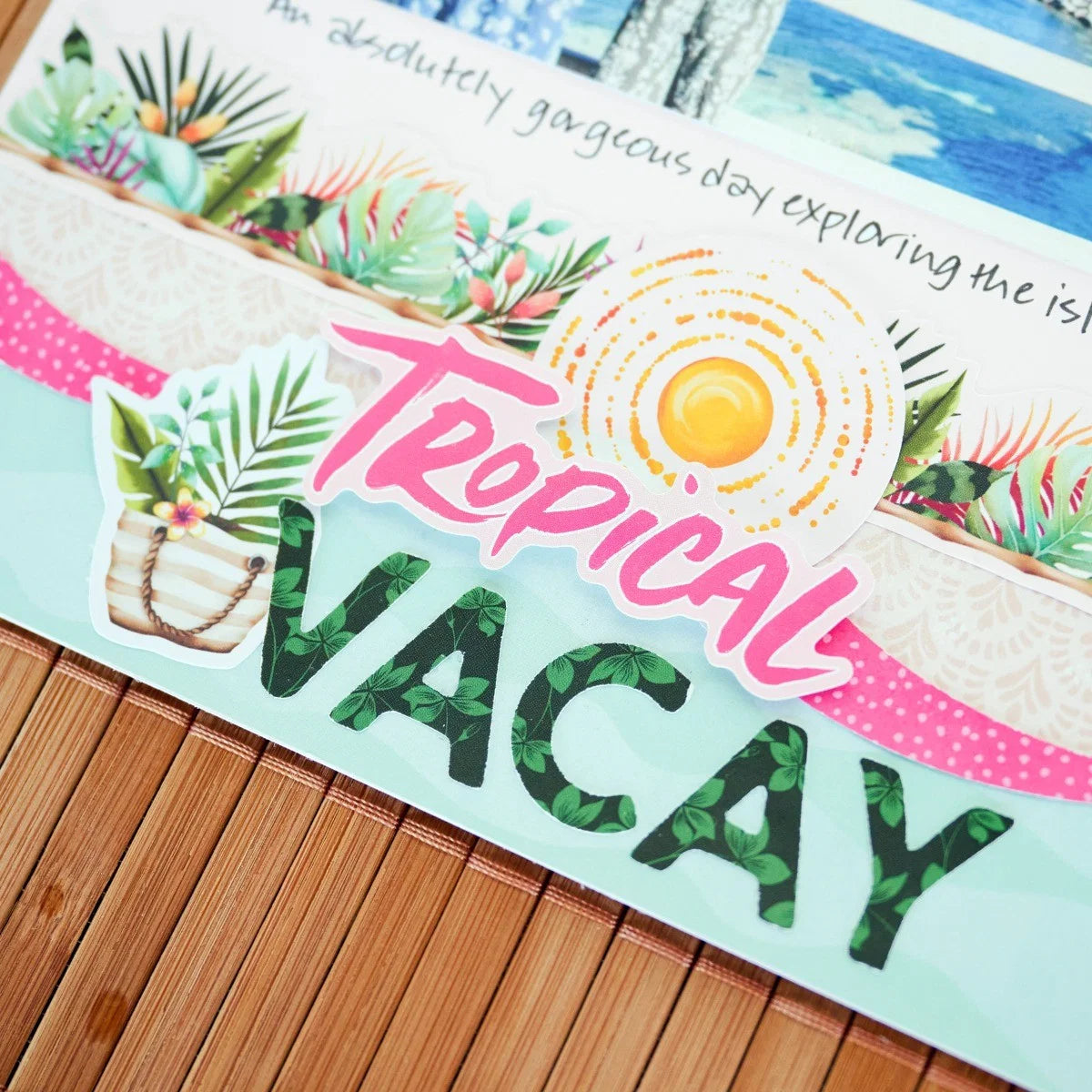Tropical Garden Stickers (3/pk)