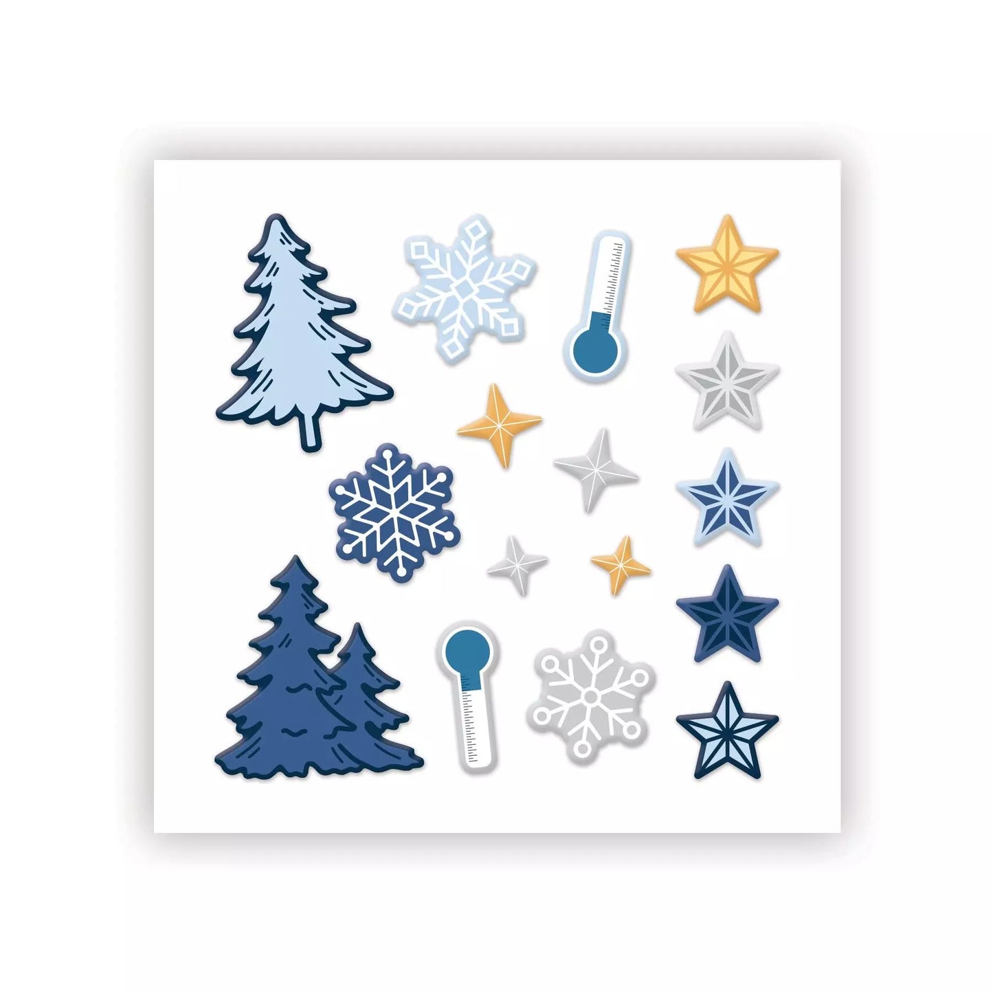 Welcome Winter Gnome Embellishments