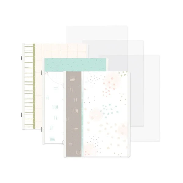 6.75x10 Happy Album Fast2Fab™ Refill Pages + Protectors (13/pk)