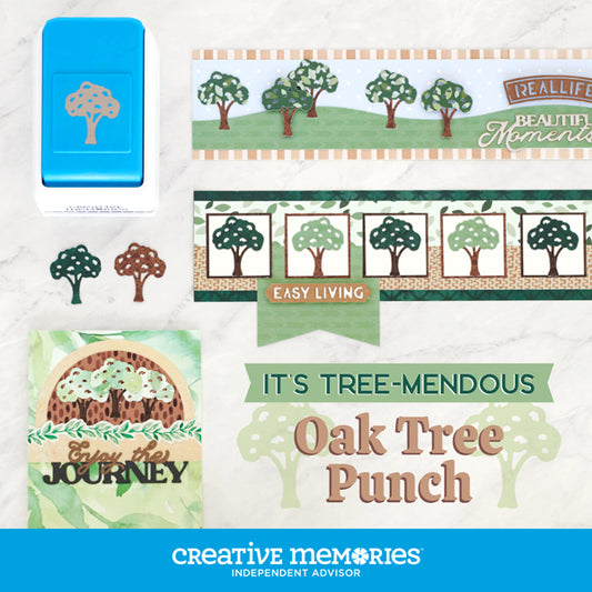 Oak Tree Shape Punch
