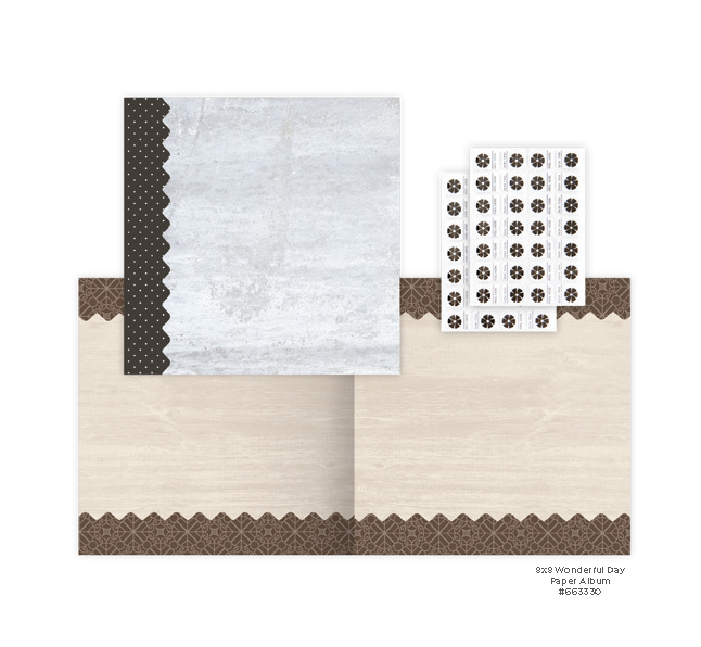 Wonderful Day 8x8 Paper Album