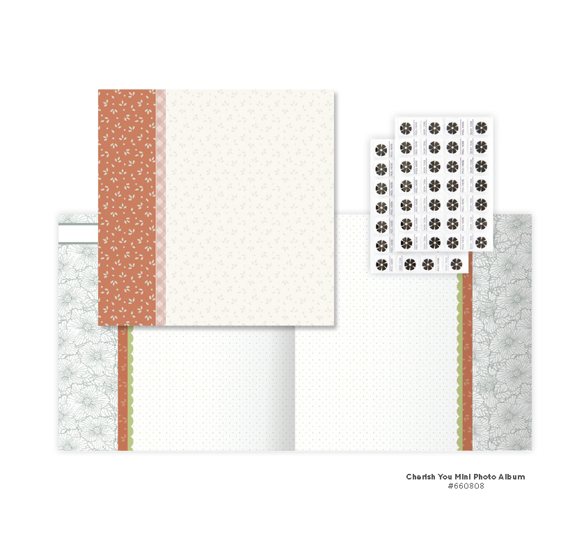 Cherish You 8x8 Paper Album