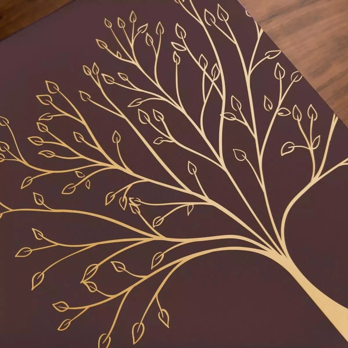 Our Moments - Chocolate 12x12 Foiled Album Cover