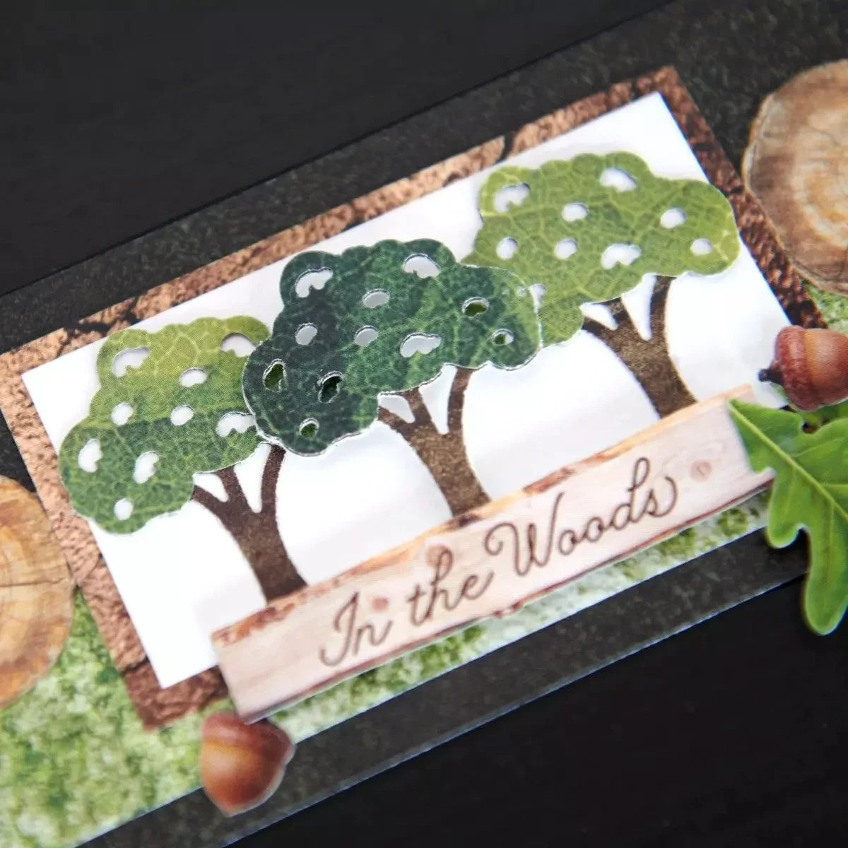 Oak Tree Shape Punch