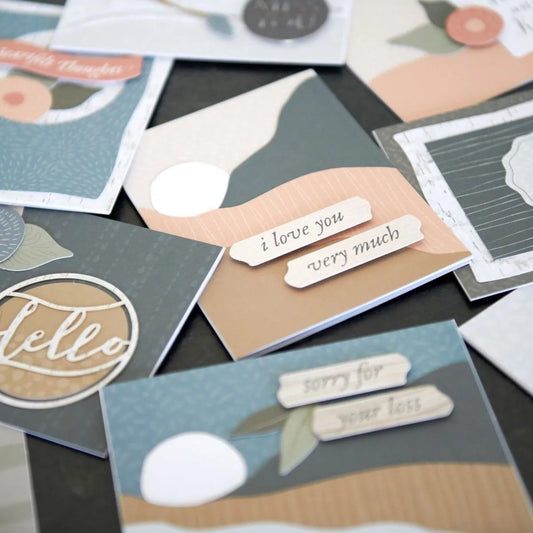Simple Sentiments Card Kit (12/pk)