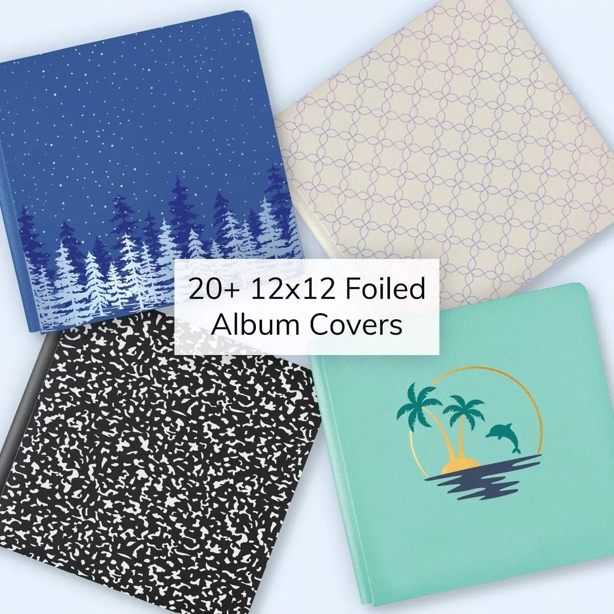 12x12 Foiled Album Covers