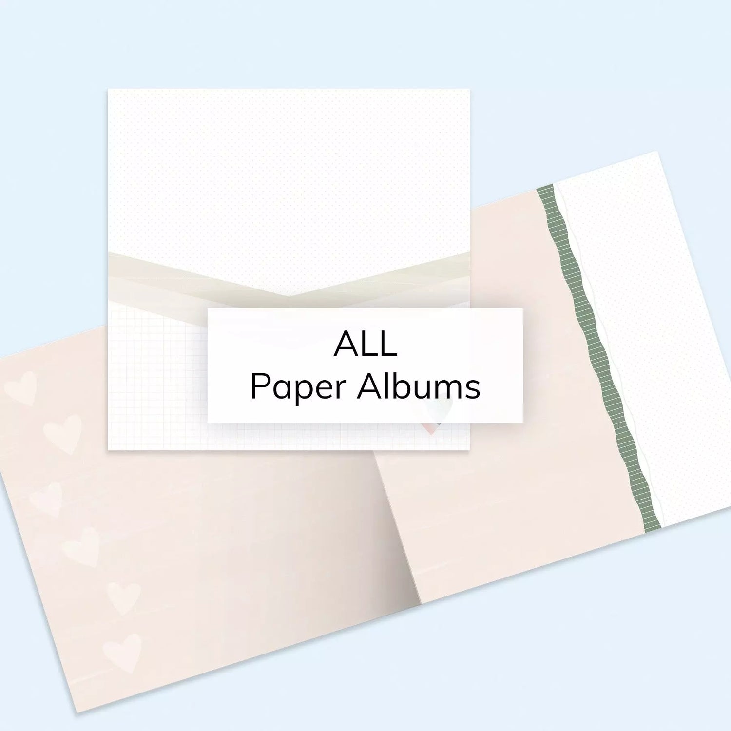 8x8 Paper Albums