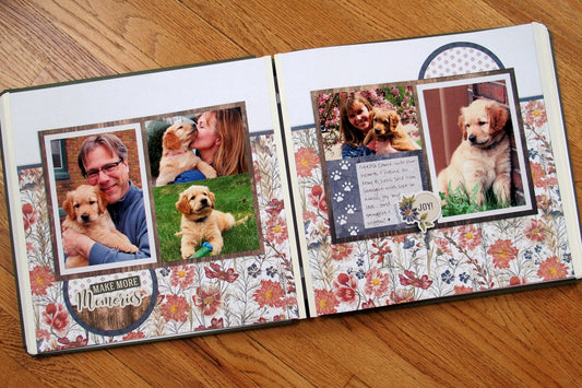 Countryside Comfort Fast2Fab 8x8 Plain Pages and Protectors (12/pk)