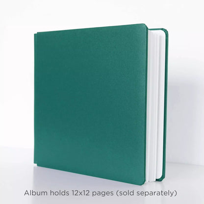 12x12 Hunter Green Album Cover