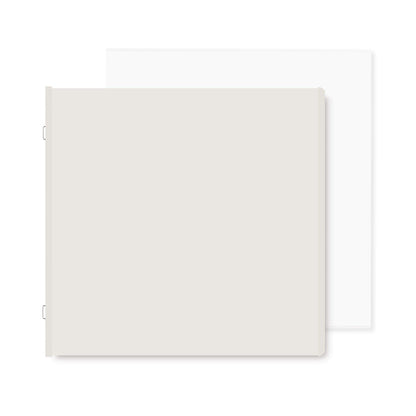 Spargo 12x12 Plain Pages and Protectors (16/pk)